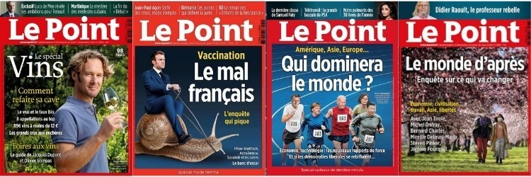 法國《Le Point 觀點週刊》關於台灣的封面