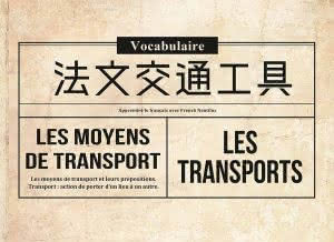 【法文單字】交通工具的法文 + 法語發音